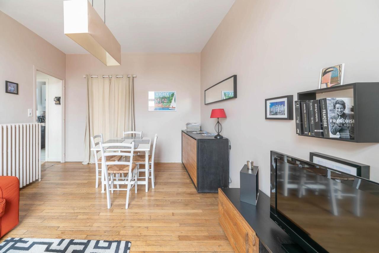 Le Larbaud - Appartement Calme Et Lumineux En Centre Ville Vichy Bagian luar foto