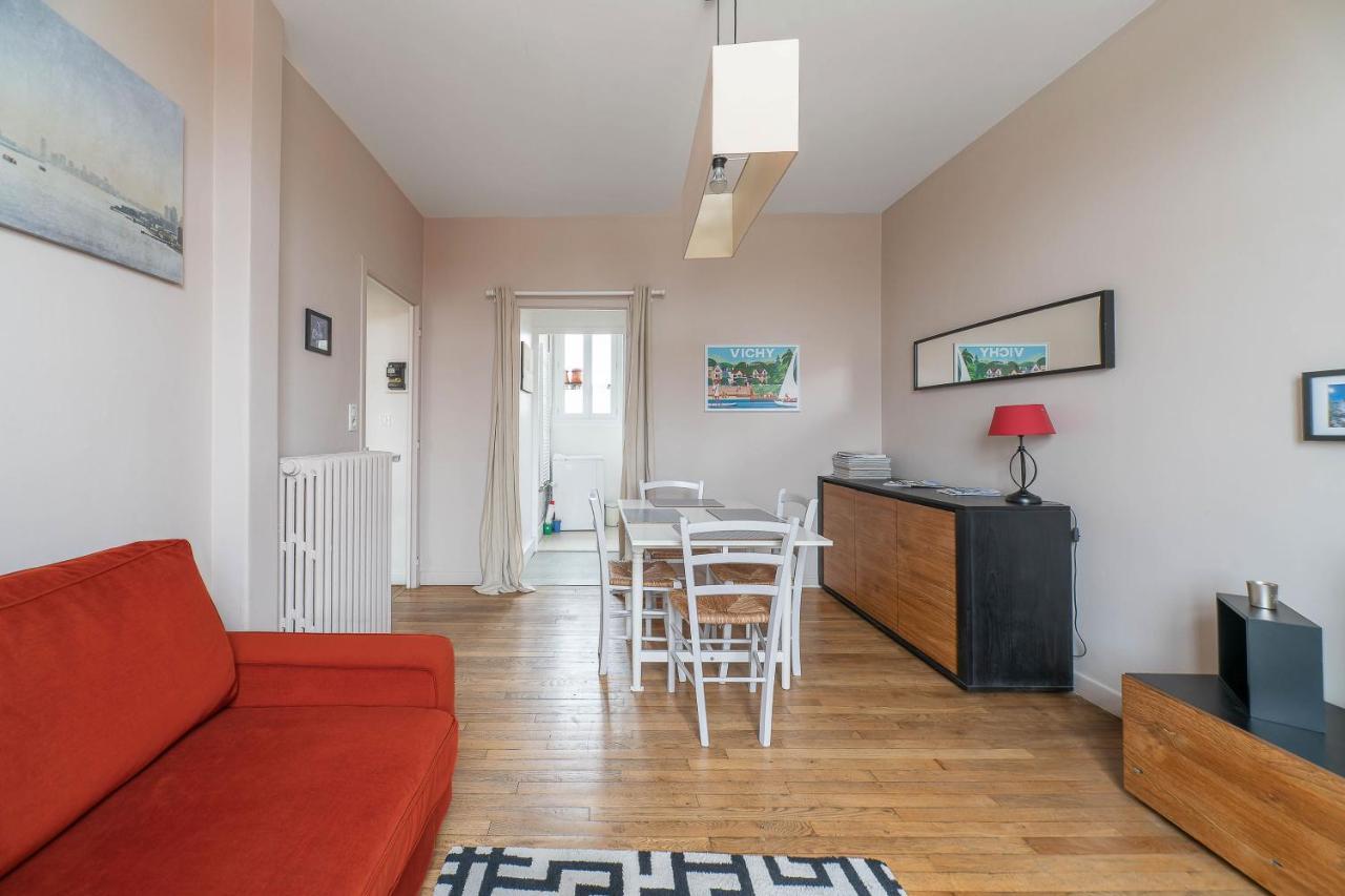 Le Larbaud - Appartement Calme Et Lumineux En Centre Ville Vichy Bagian luar foto